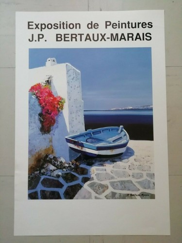 Affiche exposition peintre p - exposition,