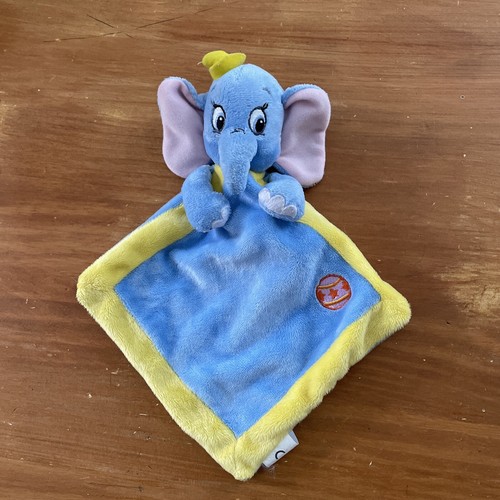Doudou plat éléphant dumbo - éléphant,