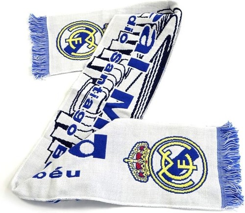 écharpe tricotée real madrid - Écharpe,