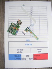 Platine USB & JACKS pour MSI