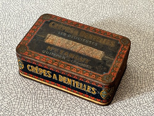 Boîte biscuits crêpes - à, "crêpes