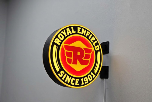 Enseigne royal enfield moto - royal,
