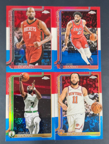 2025 topps chrome red - chrome, white