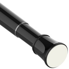 Tringle à rideaux sans perçage de douche à clipser pour armoire, projets de b...