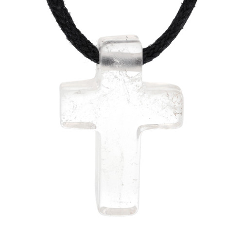 Pendentif croix cristal - pendentif, de