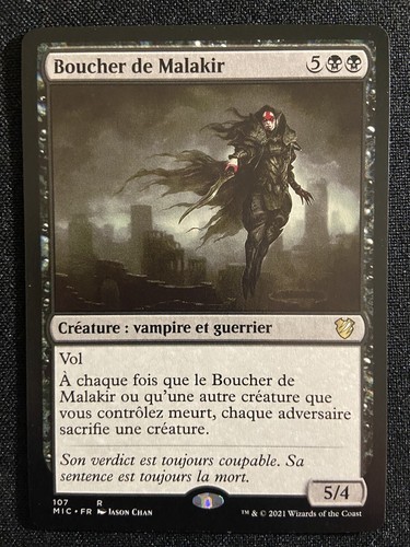 Carte magic rare mythique - carte,