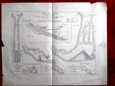 Archives E . A . MARTEL . Premier plan original Abime de Rabanel . Spéléologie .