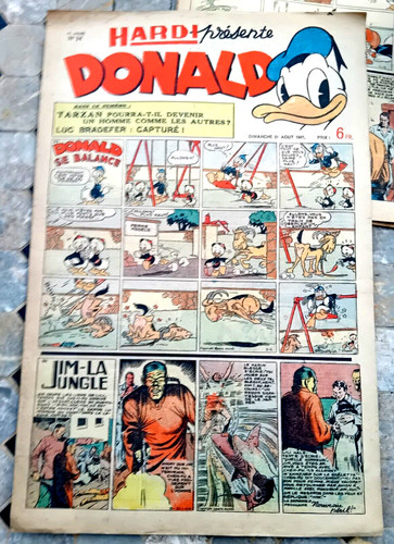 Magazine rare donald hardy - magazine,