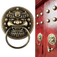 Pour porte villa ancien heurtoir de porte laiton d??cor ??l??gant poign??e confo