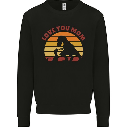 Sweat capuche rex maman - sweat, t-rex