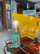 Pierre D ' AVESN ??  Lampe Veilleuse Art Déco 1940 BELLE COULEUR MODEL RARE