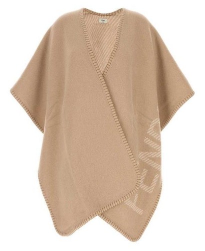 Fendi poncho mélange - fendi,