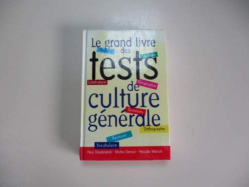 Grand livre des tests - livre,
