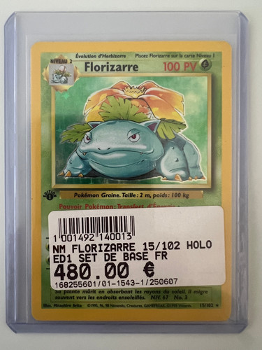 Carte pokemon florizarre - carte,