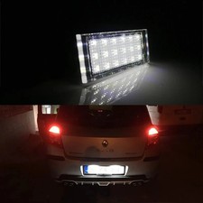 2 X LED Feux Plaque Immat