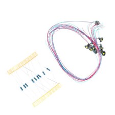 Pack de 10 poteaux lampadaires