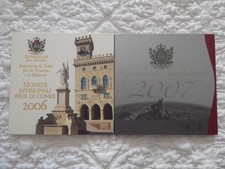 Saint Marin 2 Coffrets BU 2006