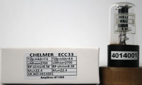 6sn7gt ecc33 slyvania - ecc33, made