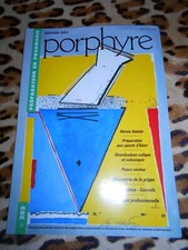 Revue Porphyre, préparateur