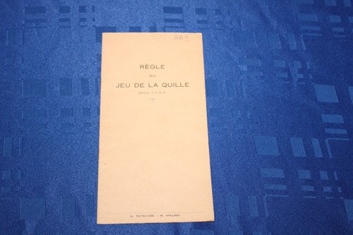 Ancienne règle jeu - ancienne, du