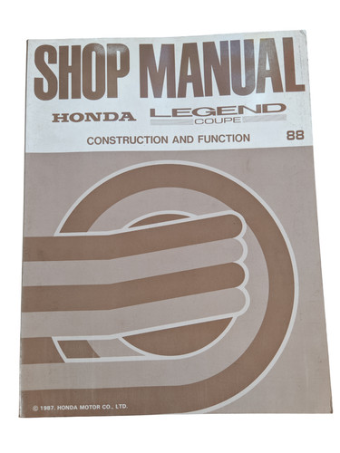 Honda legend coupe atelier - legend,