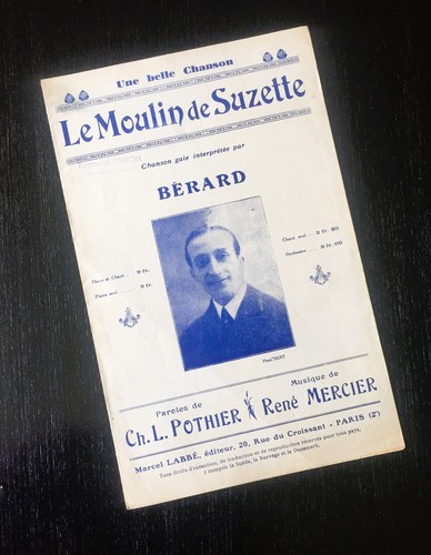 Ancienne partition le - ancienne,
