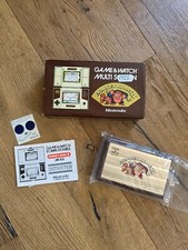 Nintendo Game And Watch Donkey Kong 2 Original New in box Etat Collector