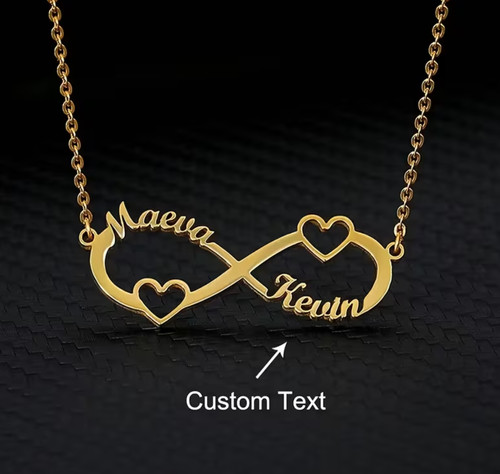 Collier infini personnalisé - collier,
