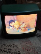 Ancienne Télévision UTV9014L UNITED 33 cm  verte Vintage (à reviser)