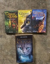 La Guerre des Clans cycle 1 livre 1 à 3 + Intégrale 4,5 et 6 - TBE