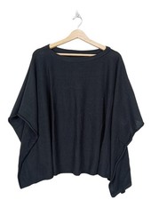 Lawrence grey poncho - poncho, dames