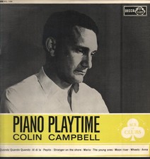 Colin Campbell Piano Playtime LP Vinyle UK ACE Of CLUBS 1963 Mono ACL1159