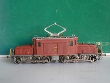 HO RARE SBB CFF LOCOMOTIVE ELECTRIQUE DE 6/6 EMBIELLEE 15301 FULGUREX Ref 2050