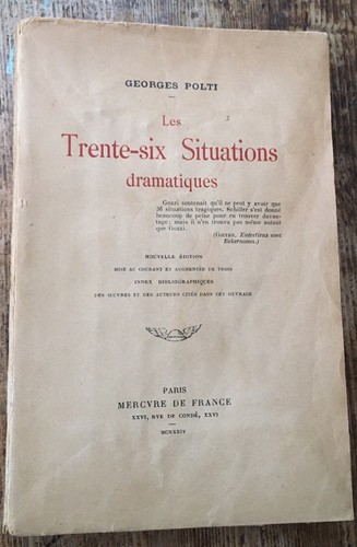 Rare 1924 georges polti les - georges, :