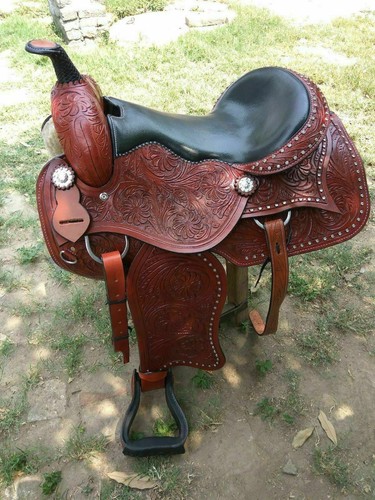 Selle cuir marron new - selle, en