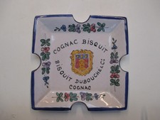 A.RENOLEAU.  CENDRIER PUBLICITAIRE COGNAC BISQUIT.