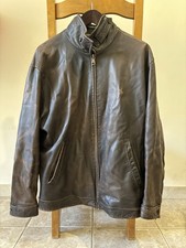 Veste cuir homme vintage Polo