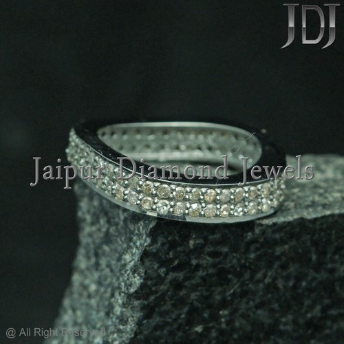20ct diamants pavé anneau - 1.20ct,