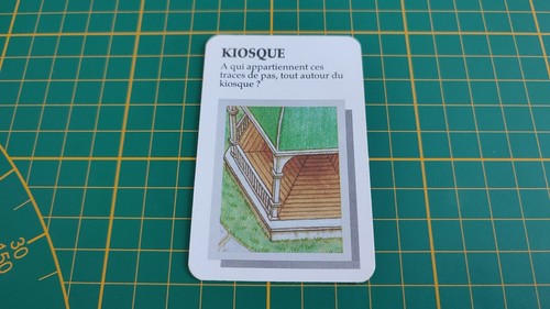 Carte kiosque pièce