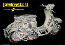 F.Lojacono, 1980s - Lambretta Innocenti - Original Vintage Affiches CM 70 x 100
