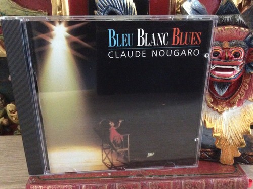 Claude nougaro bleu - -, blanc
