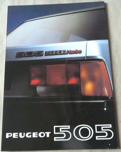 1980 peugeot 505 srd turbo - peugeot,