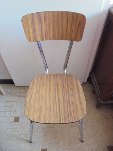 Ancienne chaise formica - ancienne, en
