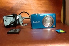 Appareil photo numérique bleu Panasonic LUMIX DMC-FS40 14 MP fonction ok
