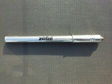 Ancienne petite pompe ZEFAL 1960s Pump Vélo Ancien Old Bicycle 33cm métal chromé