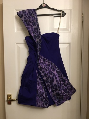 Robe aline asymétrique