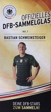 Coupe du Monde 2018 Verre de Collection Officiel DFB Bastian Schweinsteiger Article de Fan Verre Fan