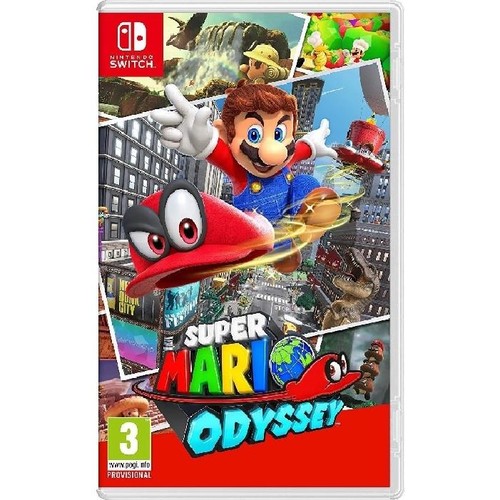 Jeu switch super mario odyssey - super,