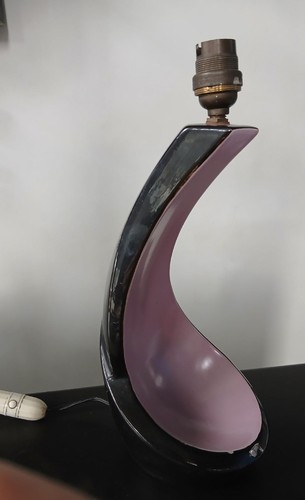 Lampe ceramique annee 60 - lampe,