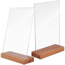  2 Pcs Porte Menu Carte Table